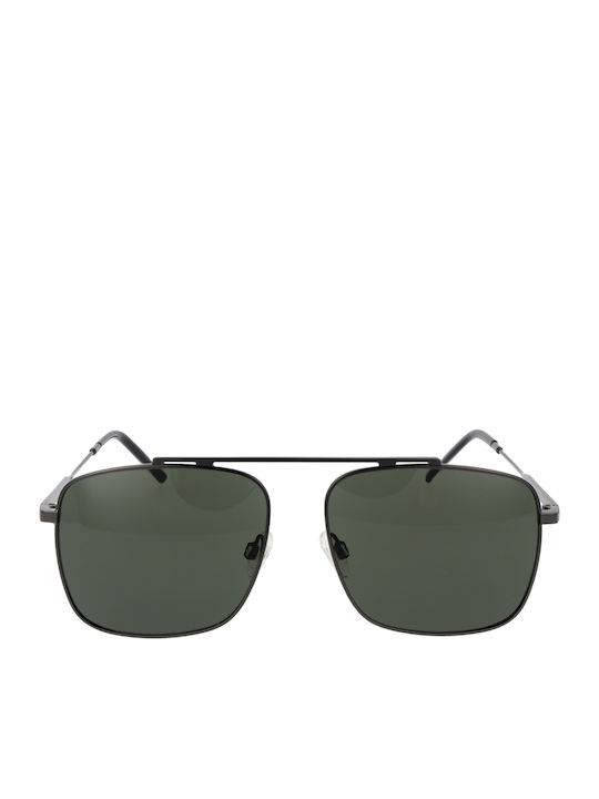 Champion Men's Sunglasses with Blue Metal Frame and Blue Lens CU5152-58C02