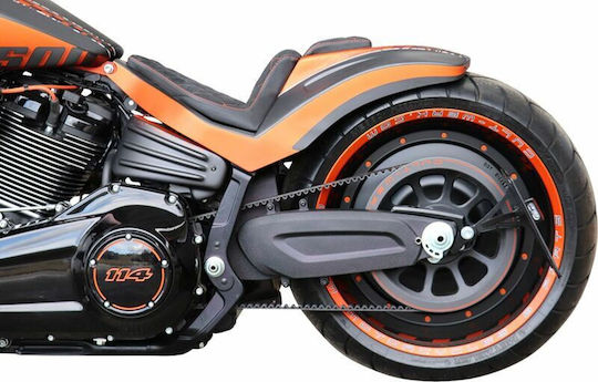 Cult Werk Motorcycle License Plate Holder Hd-bro059-ch
