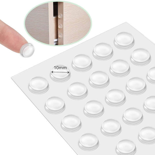 Uncle George 01.07.02-0011 Round Felts with Sticker 10mm 25pcs
