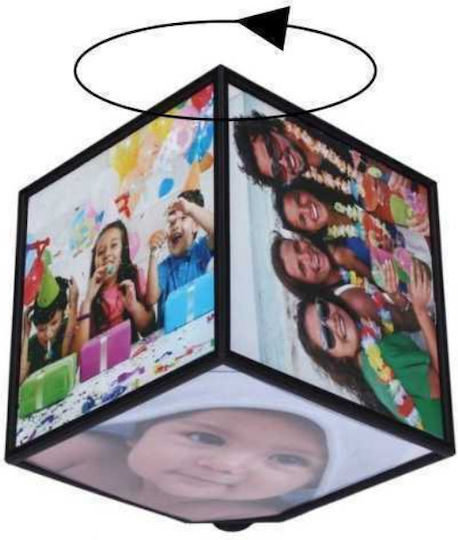 Wooden Photo Frame with Black Frame 15x15
