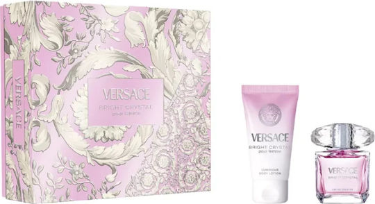 Versace Bright Crystal Дамски Комплект с Лосион за тяло 2бр
