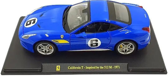 Machetă Mașină Ferrari California T N 6 1971 Inspirată De 512m Scara 1:24 Ixo