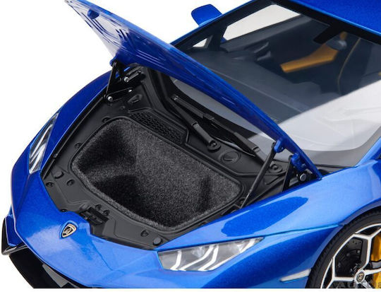 Macheta Auto Lamborghini Huracan Evo 2019 Albastru 1:18 Autoart