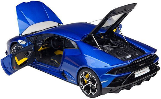 Macheta Auto Lamborghini Huracan Evo 2019 Albastru 1:18 Autoart