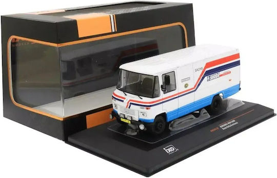 Macheta Mașină Mercedes 508d Skoda Rallye Team Rally Assistance 1:43 Ixo