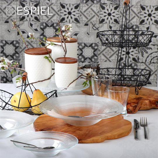 Espiel Circle Farfurie pentru paste cu Diametru 29.5cm 4buc