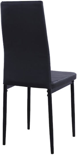 Lady Столички Трапезария Черно 4бр 40x48x48бр