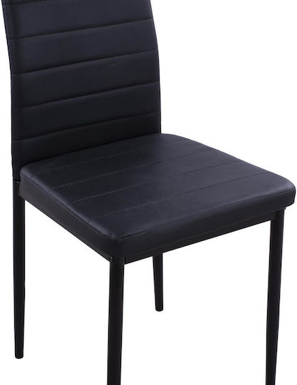 Lady Столички Трапезария Черно 4бр 40x48x48бр