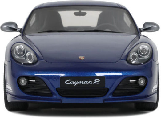 Macheta Auto Porsche Cayman R Blue 2012 1:18 Gt Spirit Gt901