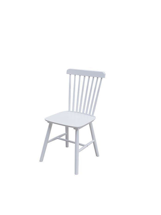 Setra Dining Room Wooden Chair White 50x51x90cm 2pcs