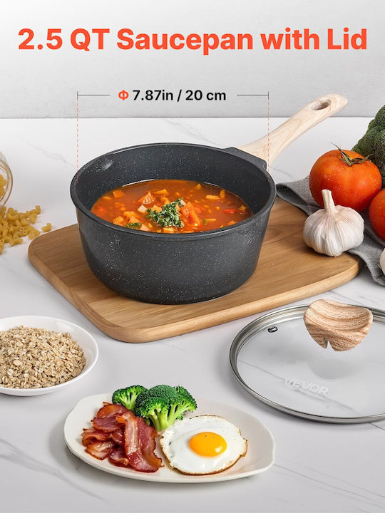 Vevor Κατσαρολάκι Γάλακτος από Αλουμίνιο 20cm