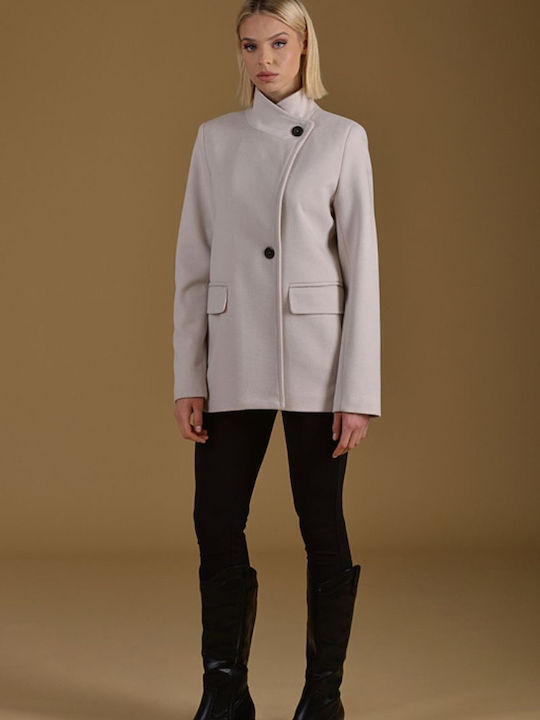Women's Vanilla Peacoat