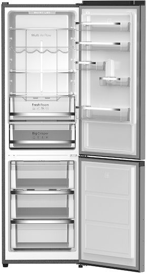 Morris Ψυγειοκαταψύκτης 346lt Total NoFrost Υ195xΠ60xΒ65.8εκ. Inox D73345DBN