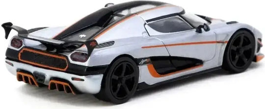 Модел Автомобил Koenigsegg Agera Rs Сребрист 1:64 Tarmac Works
