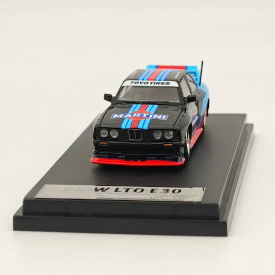 Macheta Auto Bmw E30 Martini Negru 1:64 Street Weapon