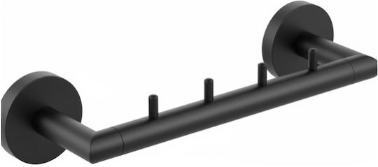 Σπογγοθήκη Επίτοιχη Bronze Art Σειρά Loft-500 1350-mm Black Mat