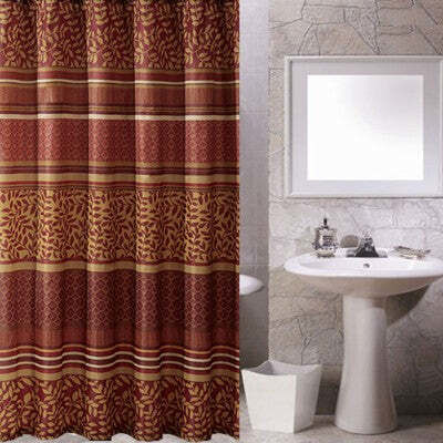 Cyclops Duschvorhang Stoff 240x180cm Danica Red