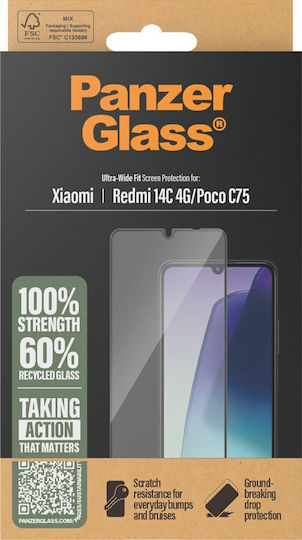 PanzerGlass Screen Protector (Redmi 14C / Poco C75)