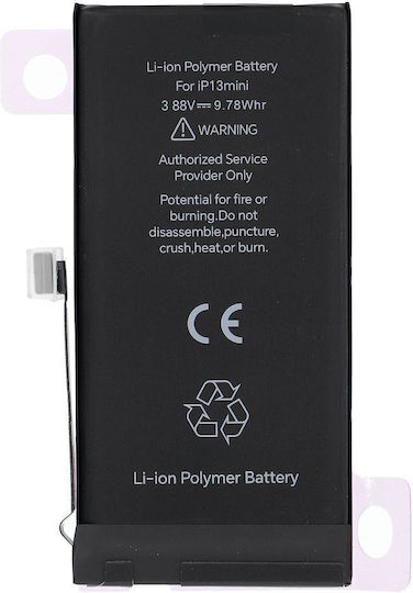 JCID Ersatzakku 2520mAh für iPhone 13 Mini