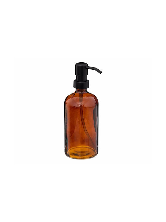 5Five Liquid Soap Dispenser Φ7.4x21 F-V Dispenser Glass Transparent 450ml