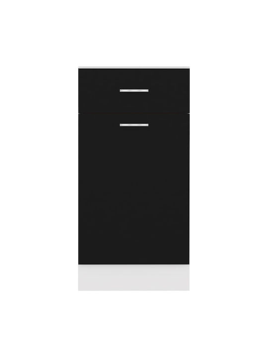 Floor Cabinet Black 40x46x81.5cm