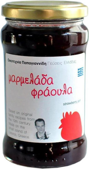 Oikotechnia Papagiannidis Geyseis Elladas Jam Strawberry 380gr