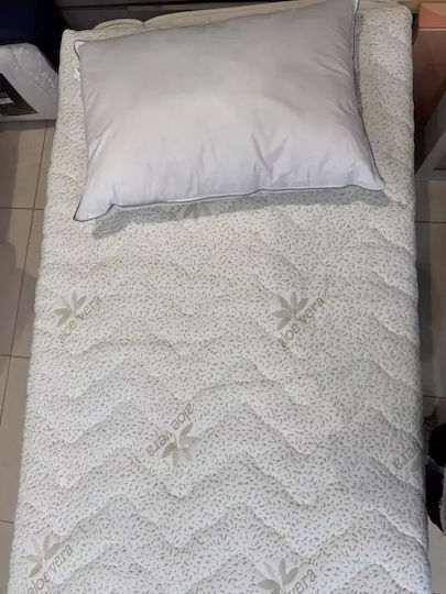 La Luna Topper Semi-dublu Latex Impregnat cu Aloe Vera 120x200x7buc