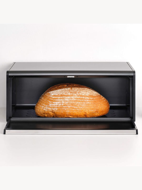 Brabantia Front Ψωμιέρα Μαύρη