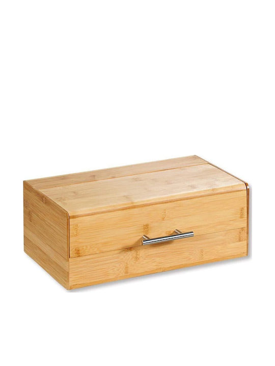 Kesper Bread Box with Lid Wooden Brown 36x20x14cm