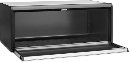Brabantia Front Ψωμιέρα Μαύρη 44.5x26x17cm