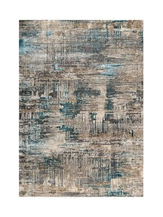 Tzikas Carpets Modern Bedroom Rugs Set Grey-blue 114-0-355-19290-953 3pcs