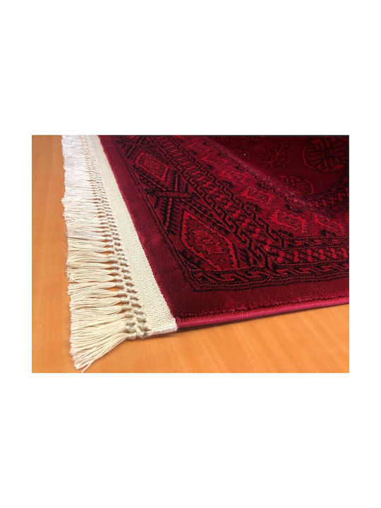 Koulis Carpets Afghan 7457a Modern Bedroom Rugs Set Red 0010-00059-000 3pcs