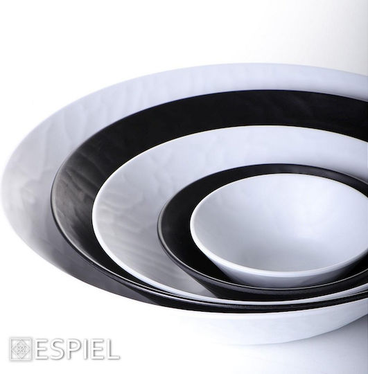 Tria Salatschüssel Melamin Schwarz 26.7x26.7x7cm 1Stück