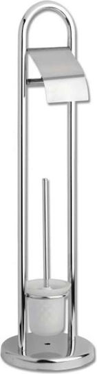 Gloria Badezimmer-Accessoire-Set Metall Silber