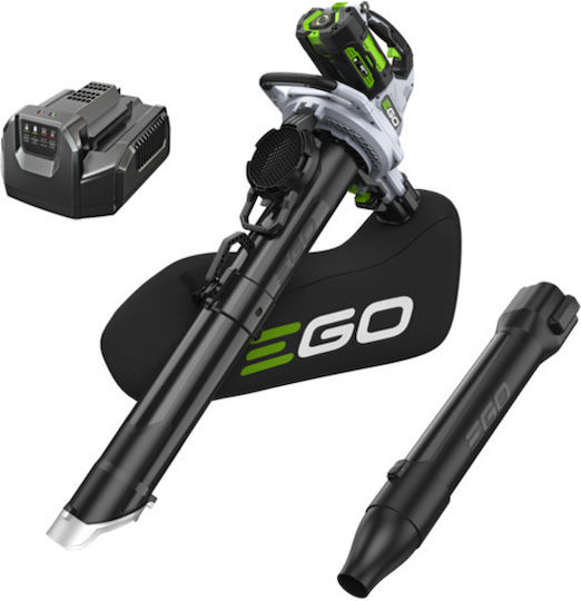 Ego Power Plus Φυσητήρας / Απορροφητήρας Χειρός με 1 Μπαταρία 5Ah & Μέγιστη Ταχύτητα Αέρα 230.4km/h