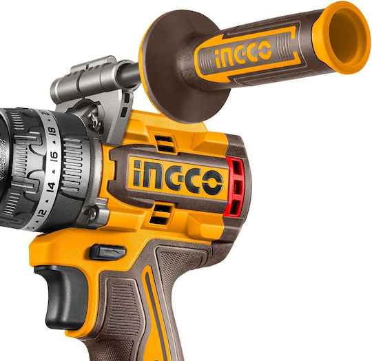 Ingco CIDLI209686E Brushless Cordless Impact Drill Driver 20V