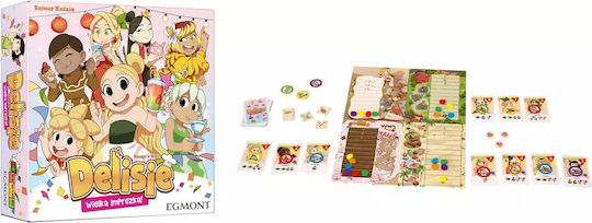 Board Game Delisie The Big Party for 3-6 Players 10+ Years Old (PL) Egmont