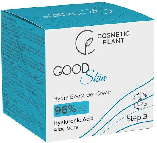 Cosmetic Plant Light Gel Hidratant și Regenerator de Față cu Acid Hialuronic și Colagen 50ml