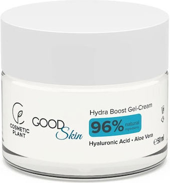 Cosmetic Plant Light Gel Hidratant și Regenerator de Față cu Acid Hialuronic și Colagen 50ml