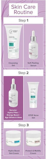 Cosmetic Plant Serum Anti-Îmbătrânire Față și Ochi cu Retinol și Vitamina C pentru Strălucire și Detoxifiere 30ml