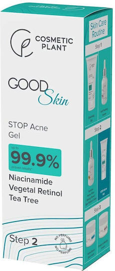 Cosmetic Plant Gel Față pentru Ten Acneic 30ml