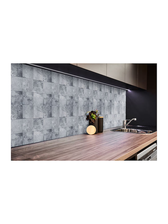 Vinyl Wall Sticker Panel Pvc Quick Renovation Rocky Puzzle 100x50 Cm