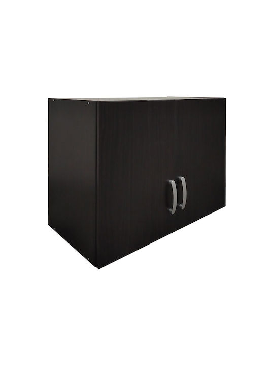 Patru uși Dulap de Haine cu Spațiu de Depozitare Wenge 160x42x240cm
