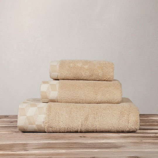 Nima Προσώπου Luxe 50x100εκ. Mustard Beige Βάρους 600gr/m² Nima Προσώπου Luxe 50x100εκ. Mustard Beige Βάρους 600gr/m²
