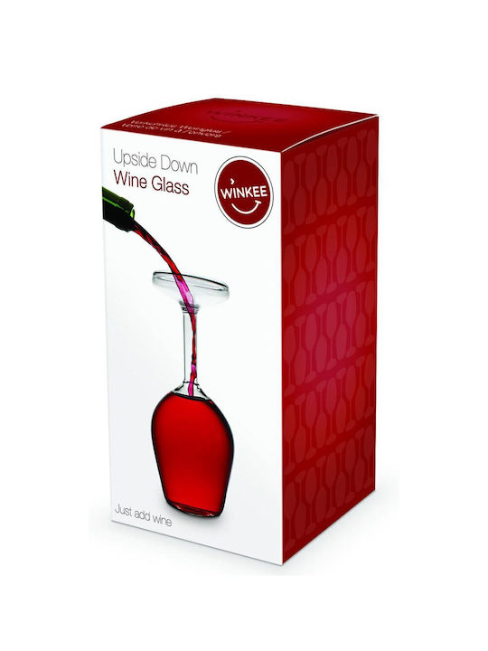 Winkee Glass for White Wine made of Glass Goblet
