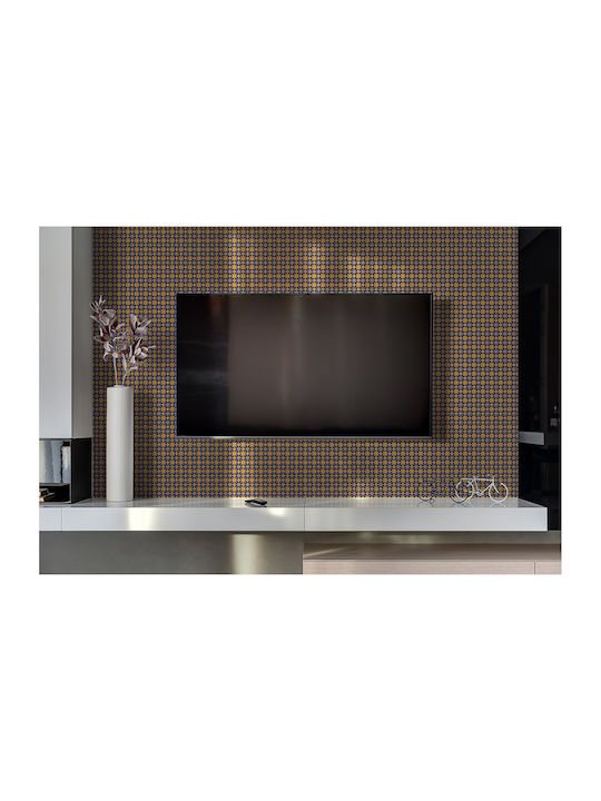 Panou Decorativ de Perete din Vinil Model Floral 100x50 Cm