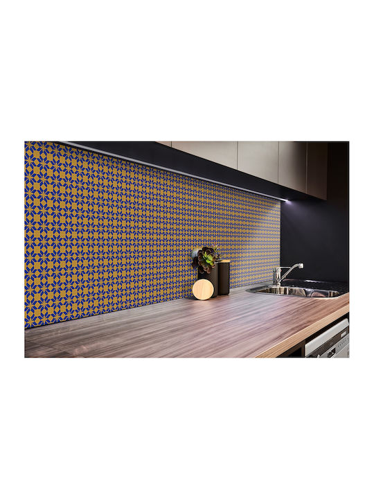 Panou Decorativ de Perete din Vinil Model Floral 100x50 Cm