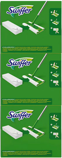 Swiffer Clean Fresh Ανταλλακτικό Πανί Παρκετέζας 90τμχ