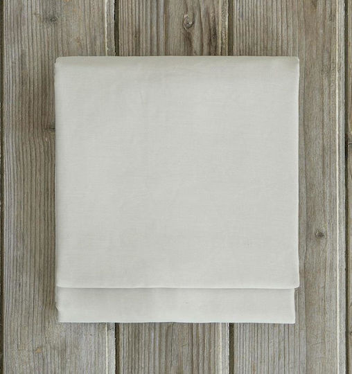 Nima Duvet Cover Cotton Satin King Size 260x240 Superior Satin Fog Beige