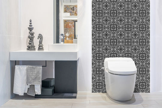 Panou De Perete Din Vinil Decor Modern Stil Retro Orientul Mijlociu 100x50 Cm